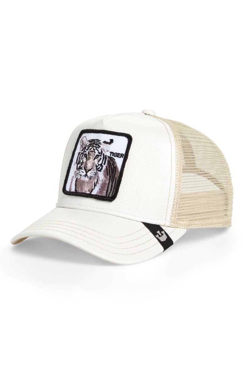 Goorin Bros. Killer Tiger Trucker Hat, Main, color, 