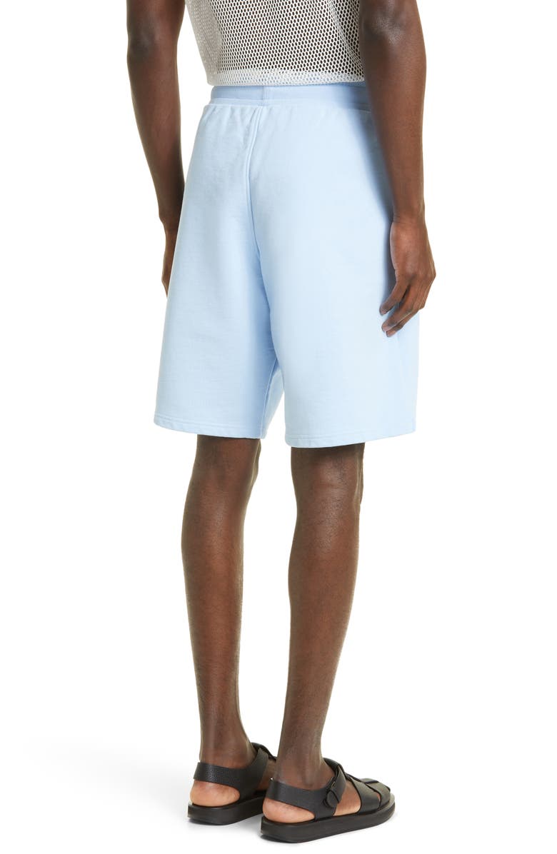 AMI PARIS Ami de Coeur Logo Embroidered Sweat Shorts, Alternate, color, 