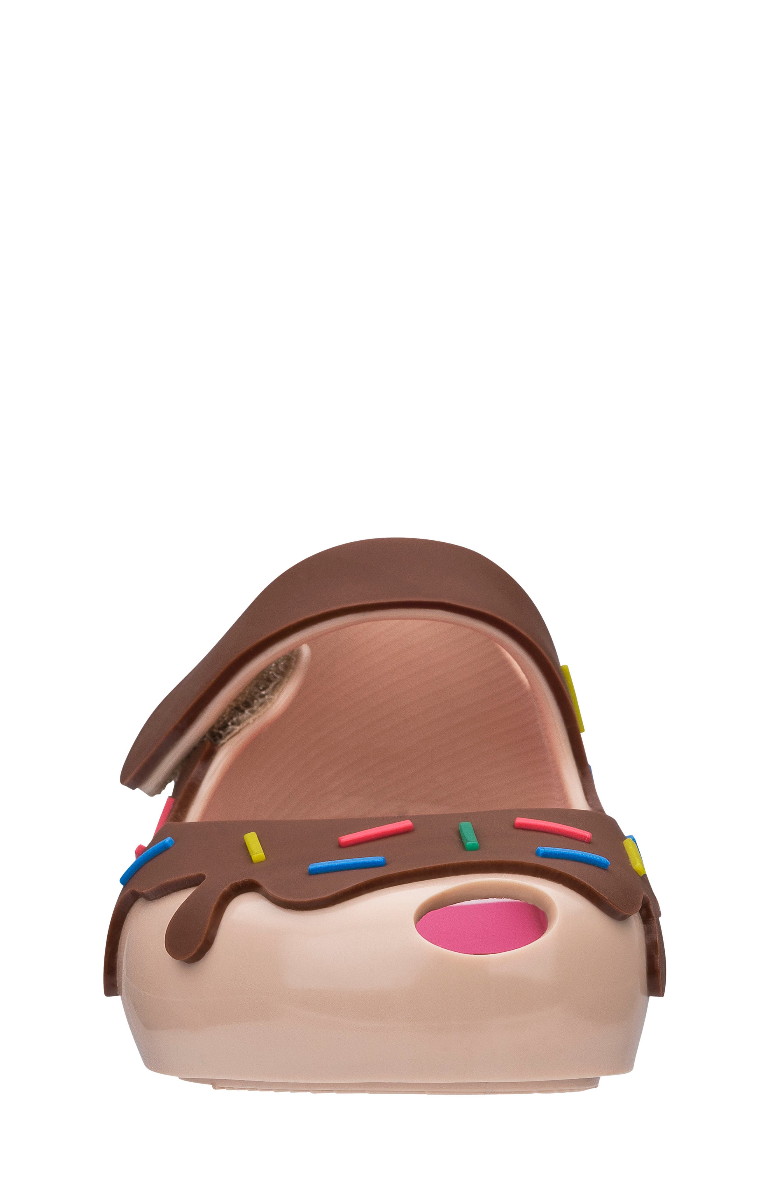 Mini Melissa Ultragirl Donut Mary Jane Flat, Alternate, color, 