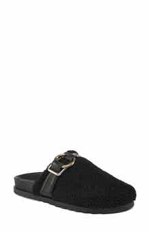 JSlides Rosie Faux Shearling Mule