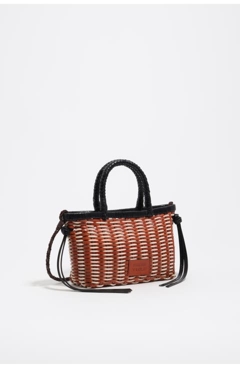 Plaited Leather XS Bag