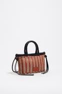 Bimba y Lola Plaited Leather XS Bag