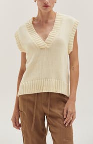 CRESCENT V-Neck Sweater Vest