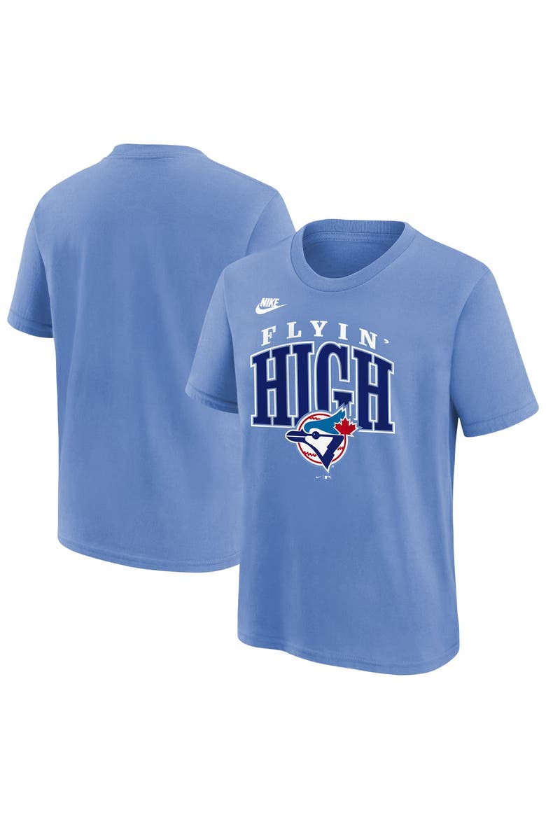 Youth Nike  Powder Blue Toronto Blue Jays Hometown Collection T-Shirt, Main, color, Powder Blue