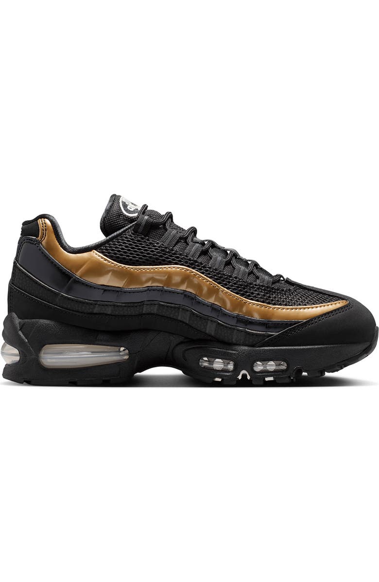 Nike Air Max 95 Sneaker, Alternate, color, Black/ Sail