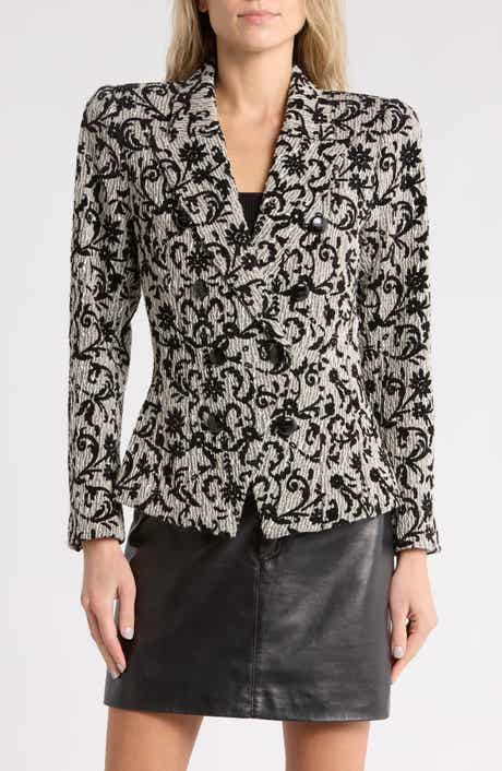 Bethany Structured Wool Blend Blazer