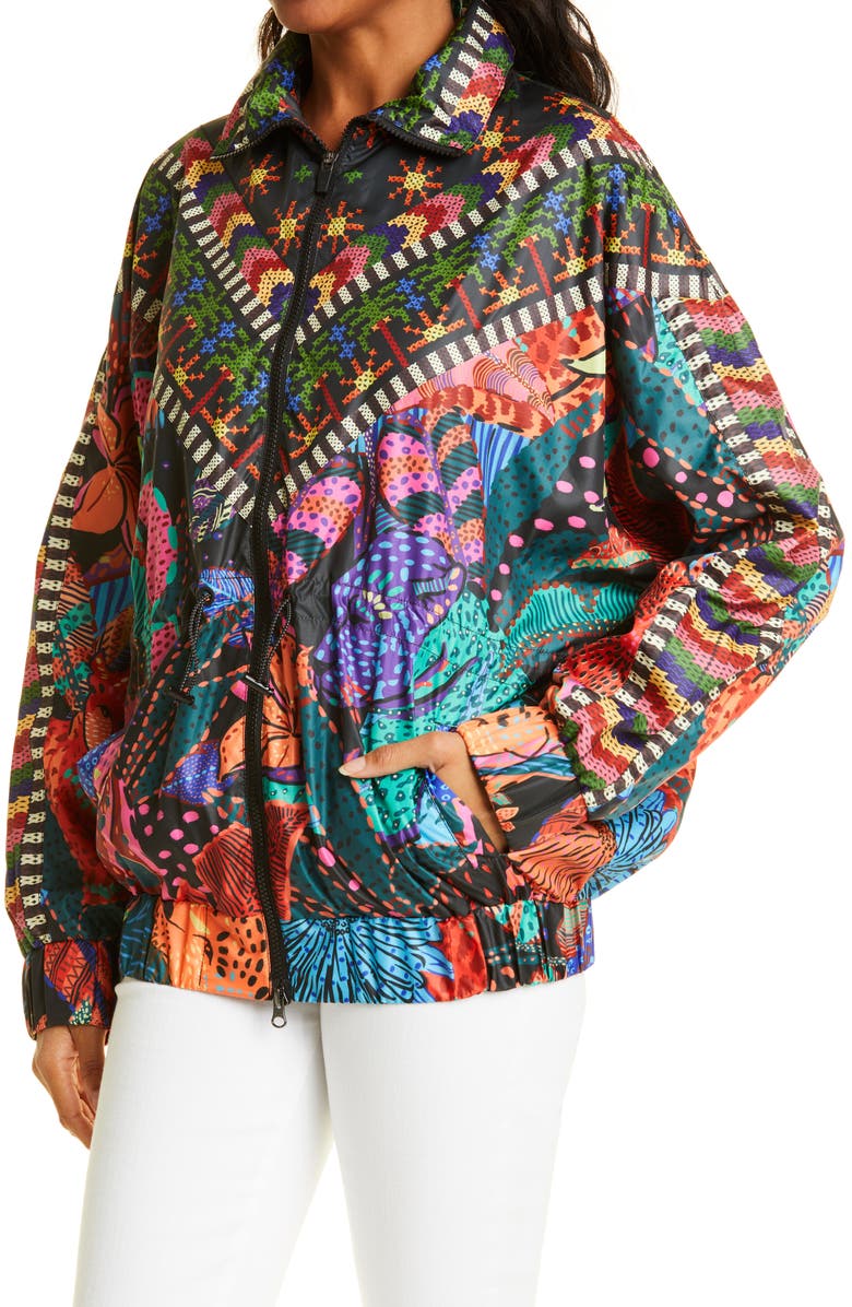 FARM Rio Cool Leopards Windbreaker Jacket, Alternate, color,