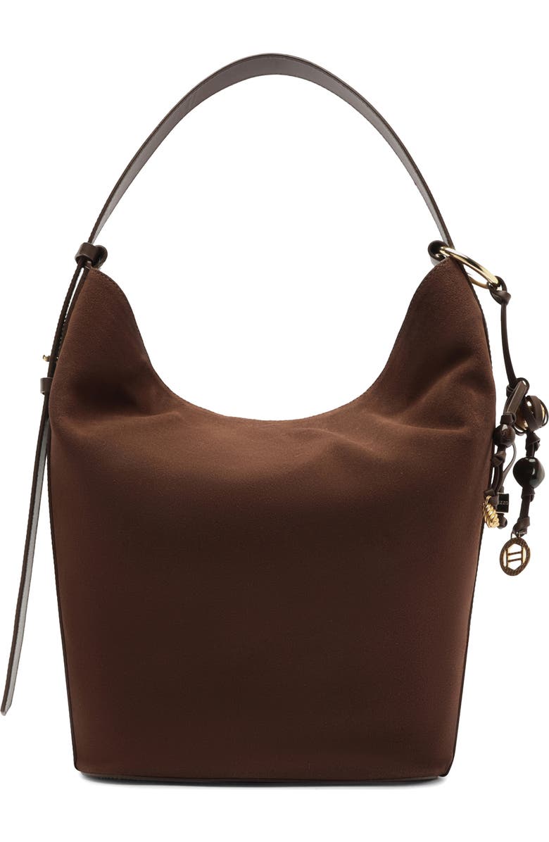 Arezzo Large Simone Suede Hobo Bag, Main, color,