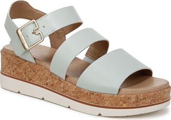Once Twice Platform Wedge Sandal