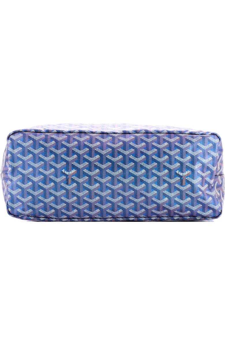 Pre-Owned Goyard Boheme Hobo Iridescent Coated Canvas, Alternate, color, Blue