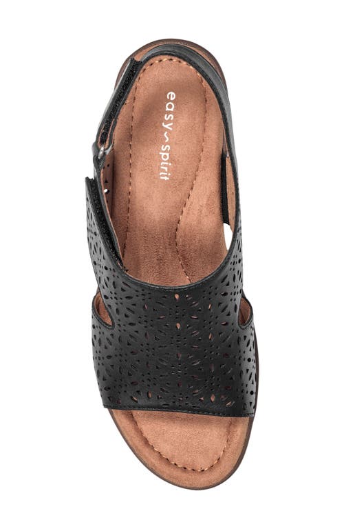 Shop Easy Spirit Calix Slingback Sandal In Black