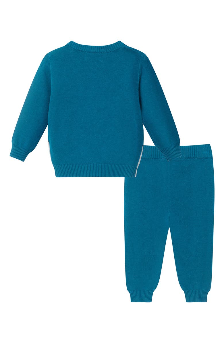 Andy & Evan Space Cotton Sweater & Knit Joggers Set, Alternate, color, 