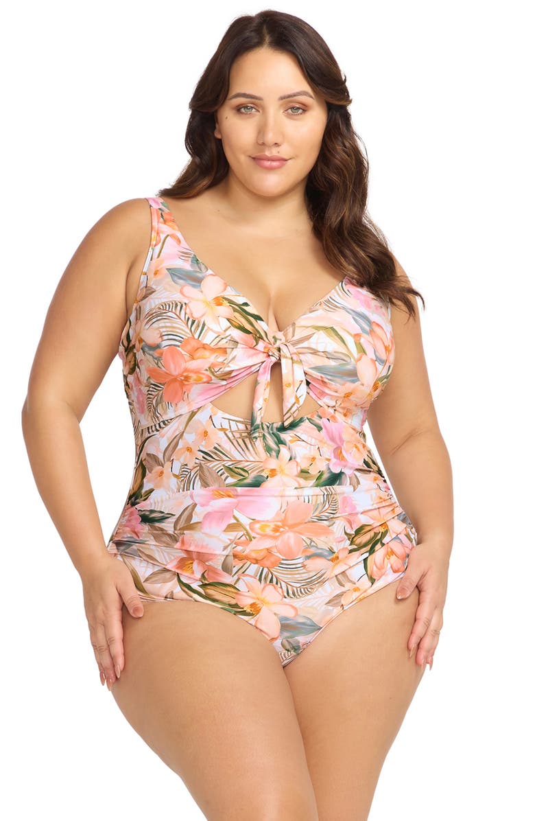 Artesands Titania Cezanne D- & DD-Cup One-Piece Swimsuit, Alternate, color, 