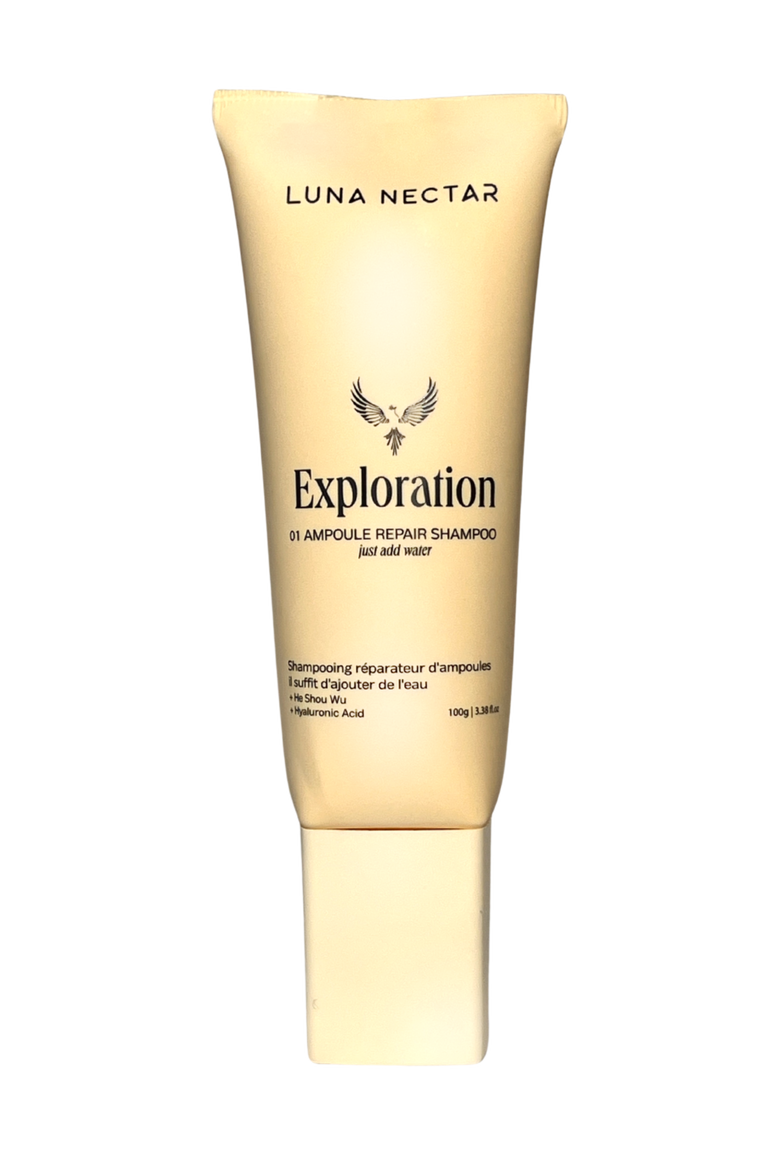 Exploration 01 Ampoule Repair Shampoo, Main, color, White