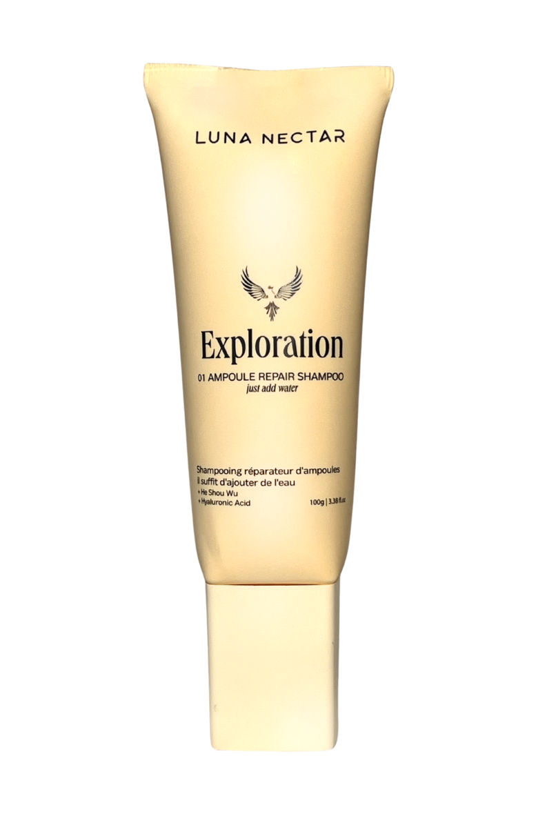 Luna Nectar Exploration 01 Ampoule Repair Shampoo, Main, color, White