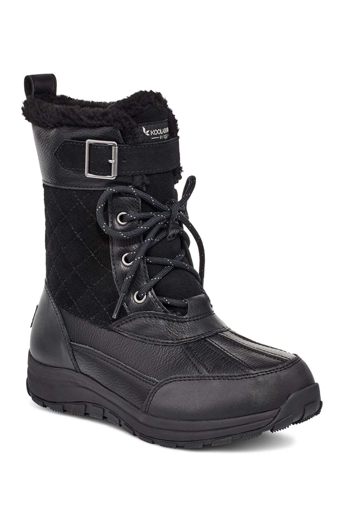 Koolaburra by UGG<sup>®</sup> Koolaburra by Ugg Imree Faux Fur Lined Waterproof Moto Boot, Main, color, 