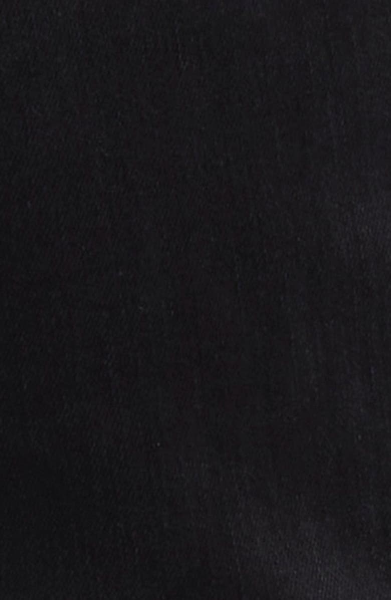 AMIRI MA Quad Rip & Repair Skinny Jeans, Alternate, color, Vintage Black