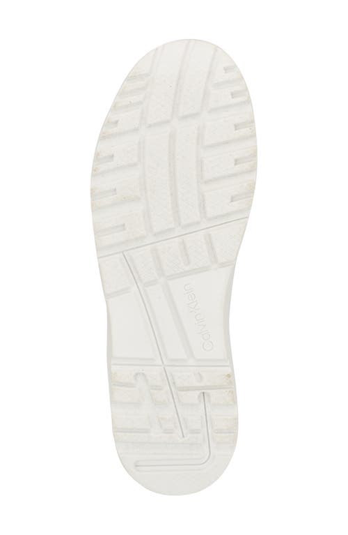 Calvin Klein Karyne Sneaker In White/brown