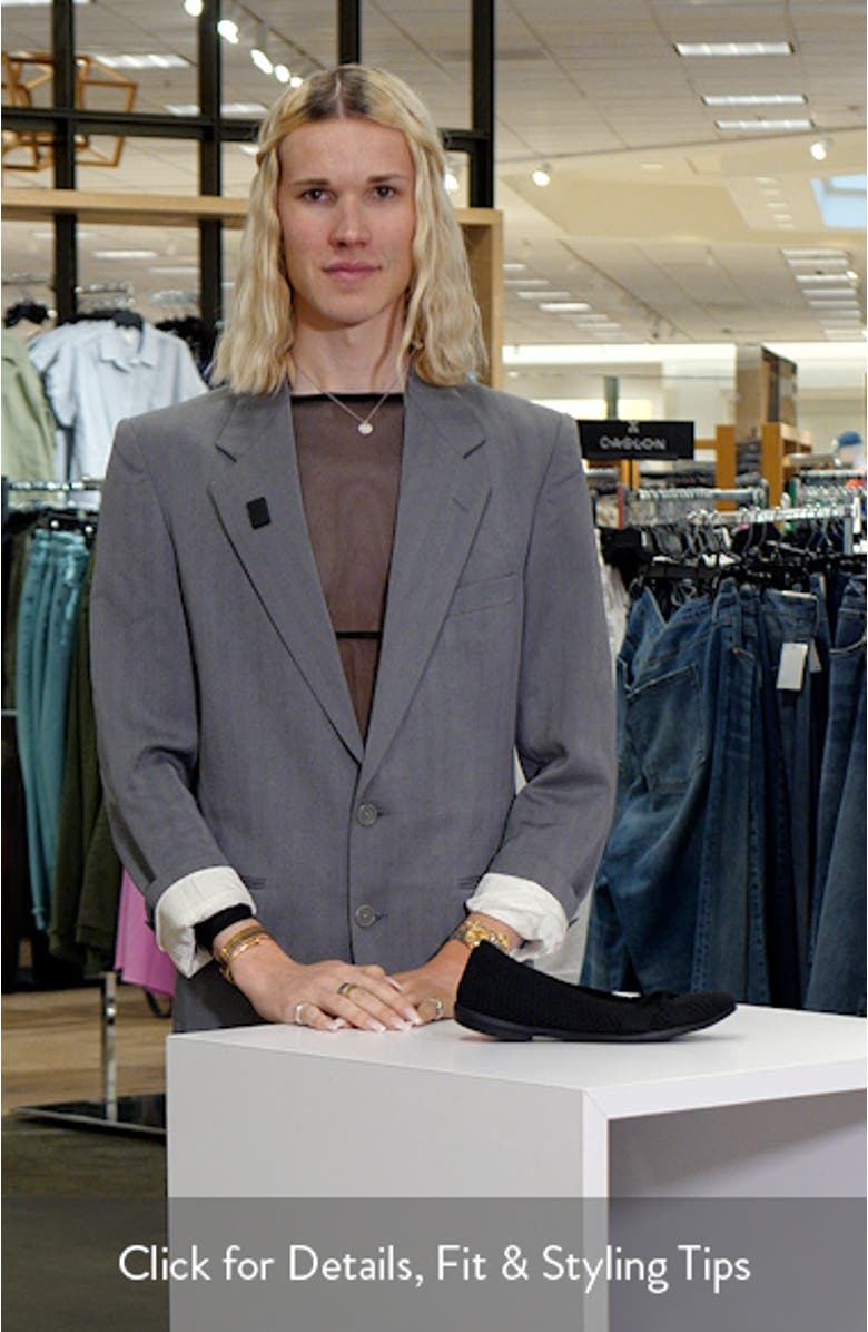 Kissed Knit Ballet Flat, sales video thumbnail