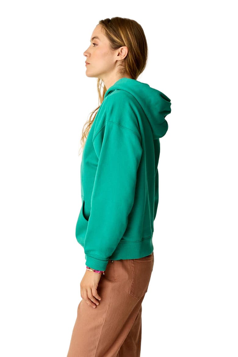 Hawthorne Hoodie, Alternate, color, Jade Logo