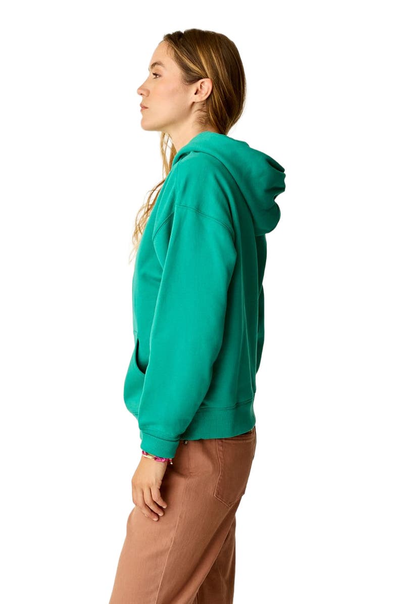Carve Designs Hawthorne Hoodie, Alternate, color, Jade Logo