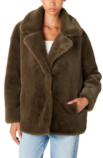 BLANKNYC BLANKNYC FAUX FUR COAT