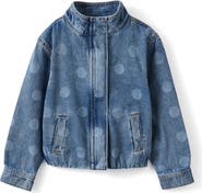 Cotton On Kids Kid's Funnel Neck Denim Jacket