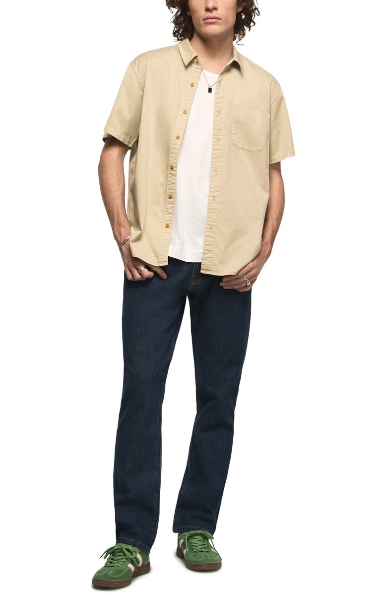 Lucky Brand 223 Relaxed Straight Leg Jeans, Alternate, color, Ironclad