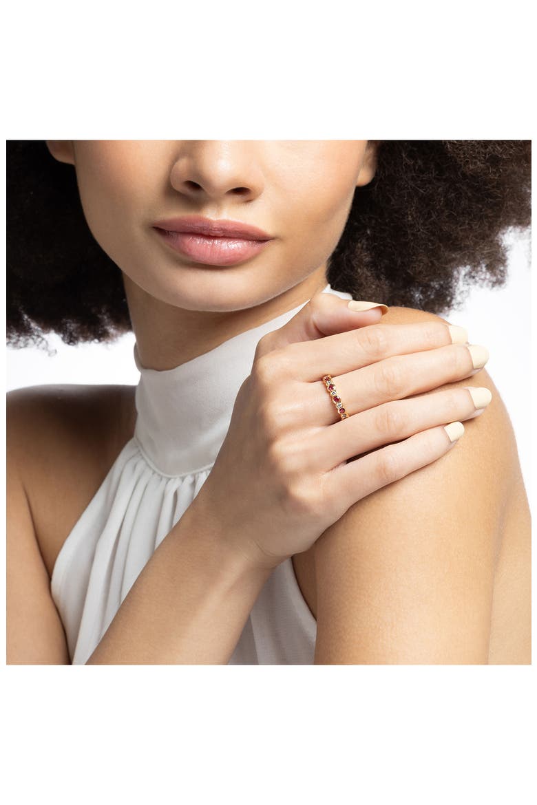 Bubbly Ruby & Diamond Ring, Alternate, color, RUBY