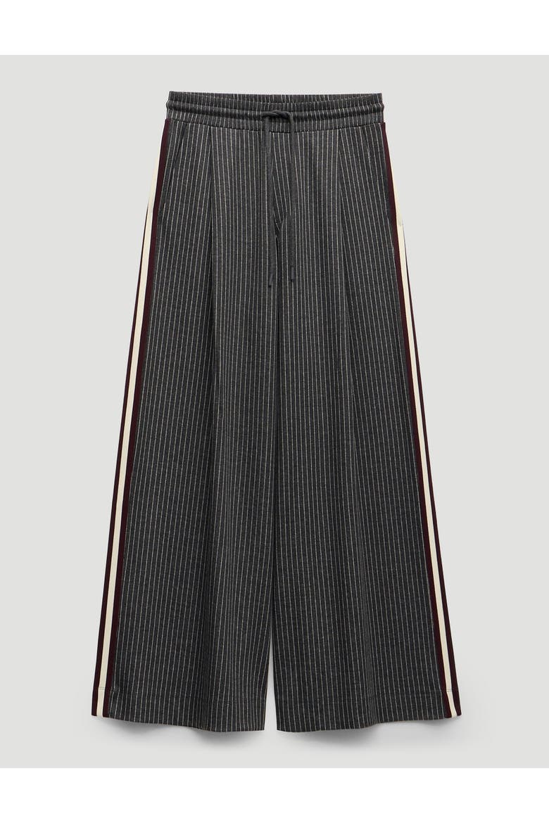 Taylor Side Stripe Pants, Alternate, color, Grey Stripe