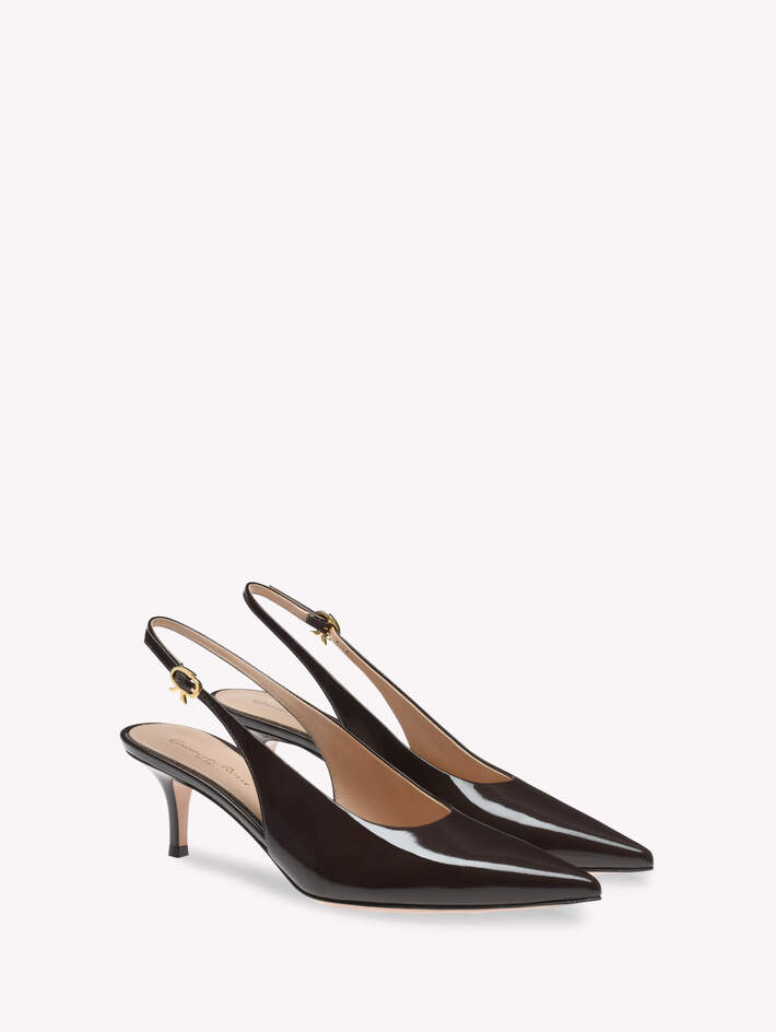 Robbie Sling 55 Pump, Alternate, color, Red