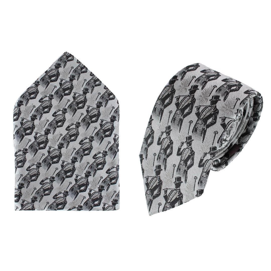 selected Silver and Black