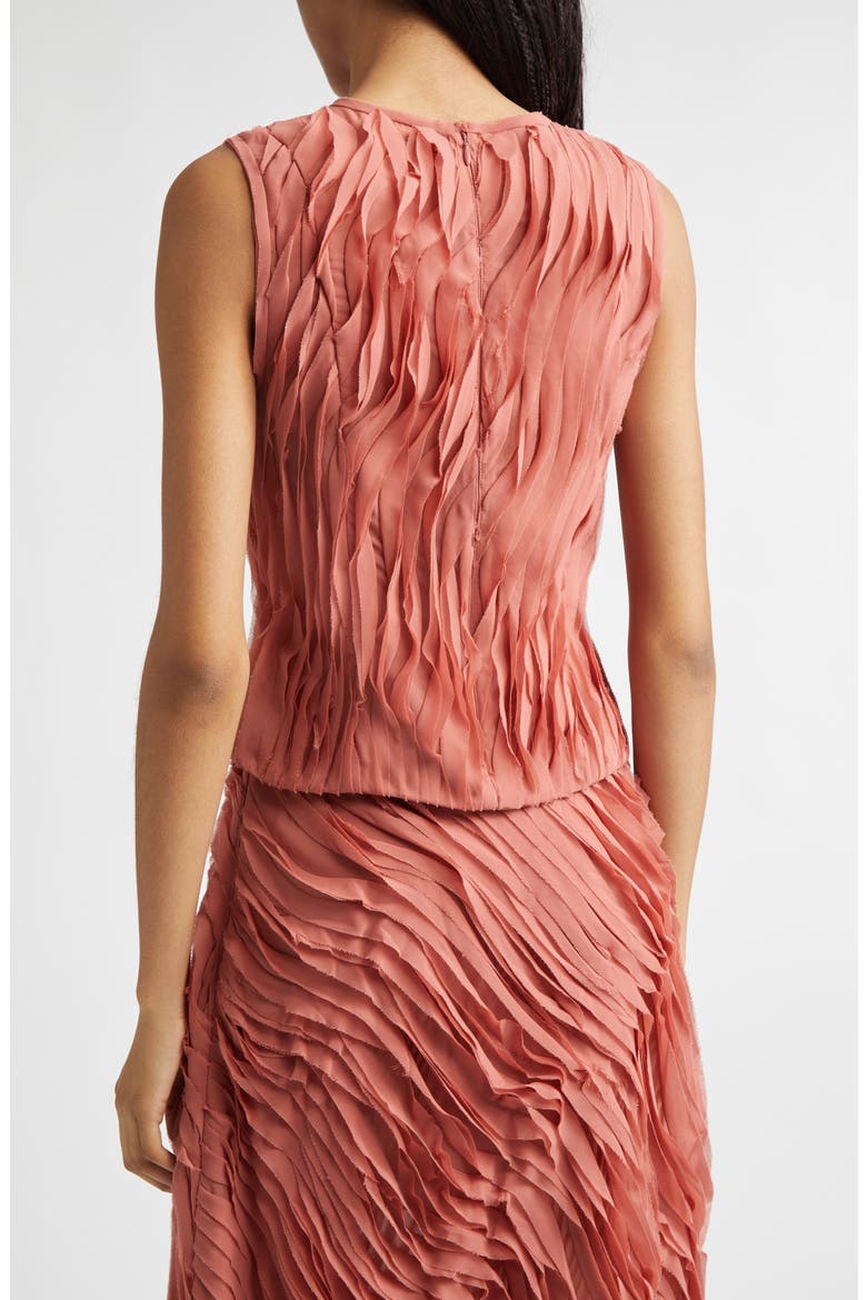 Celina Sleeveless Top, Alternate, color, CHESTNUT