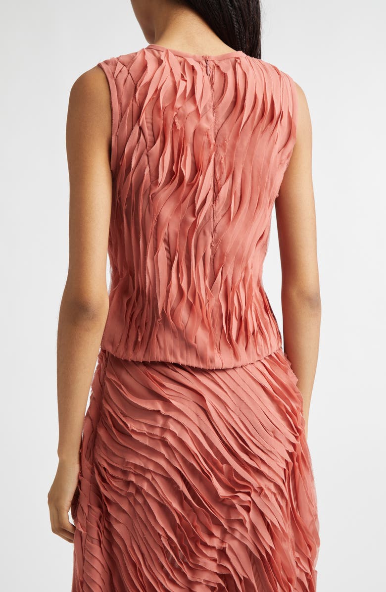 Ulla Johnson Celina Sleeveless Top, Alternate, color, Chestnut