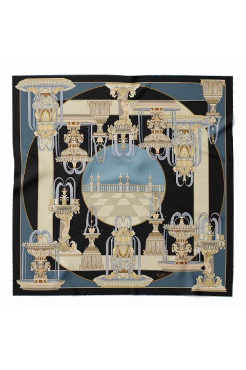 Fontana - Silk Foulard for Women