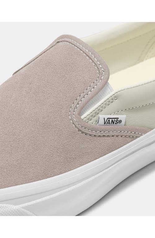 Vans Classic Slip-on Sneaker In Silver