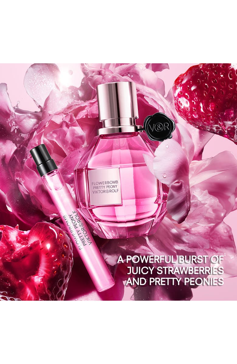 Viktor&Rolf Flowerbomb Pretty Peony Eau de Parfum, Alternate, color, 