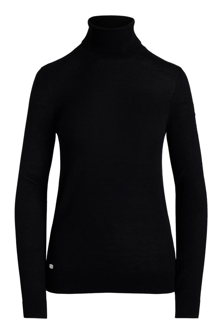 Turtleneck Sweater, Alternate, color, BLACK