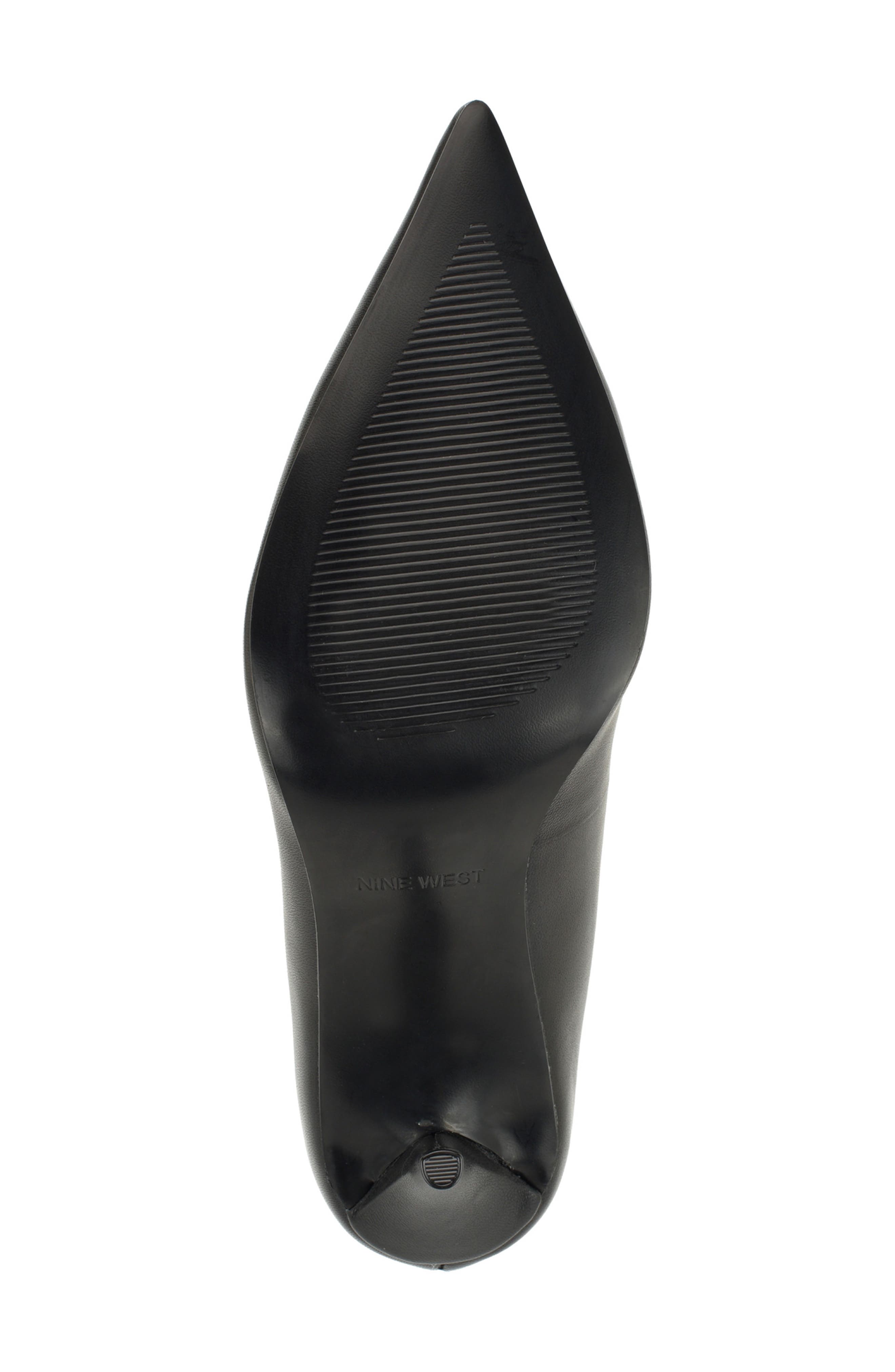 Merran Pointed Toe Pump, Alternate, color, BLACK
