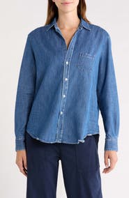Frank & Eileen Eileen Relaxed Denim Button-Up Shirt