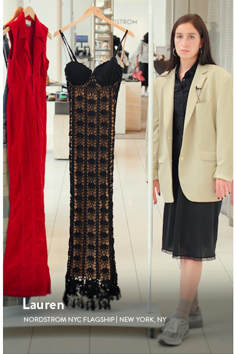 Odyssey Crochet Maxi Dress video