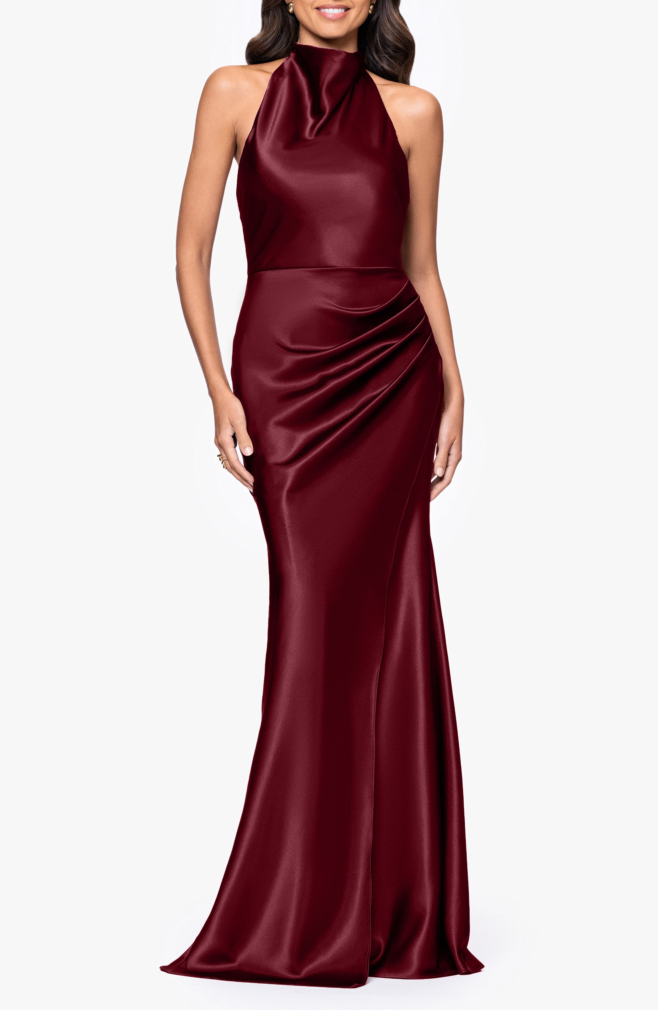selected BURGUNDY