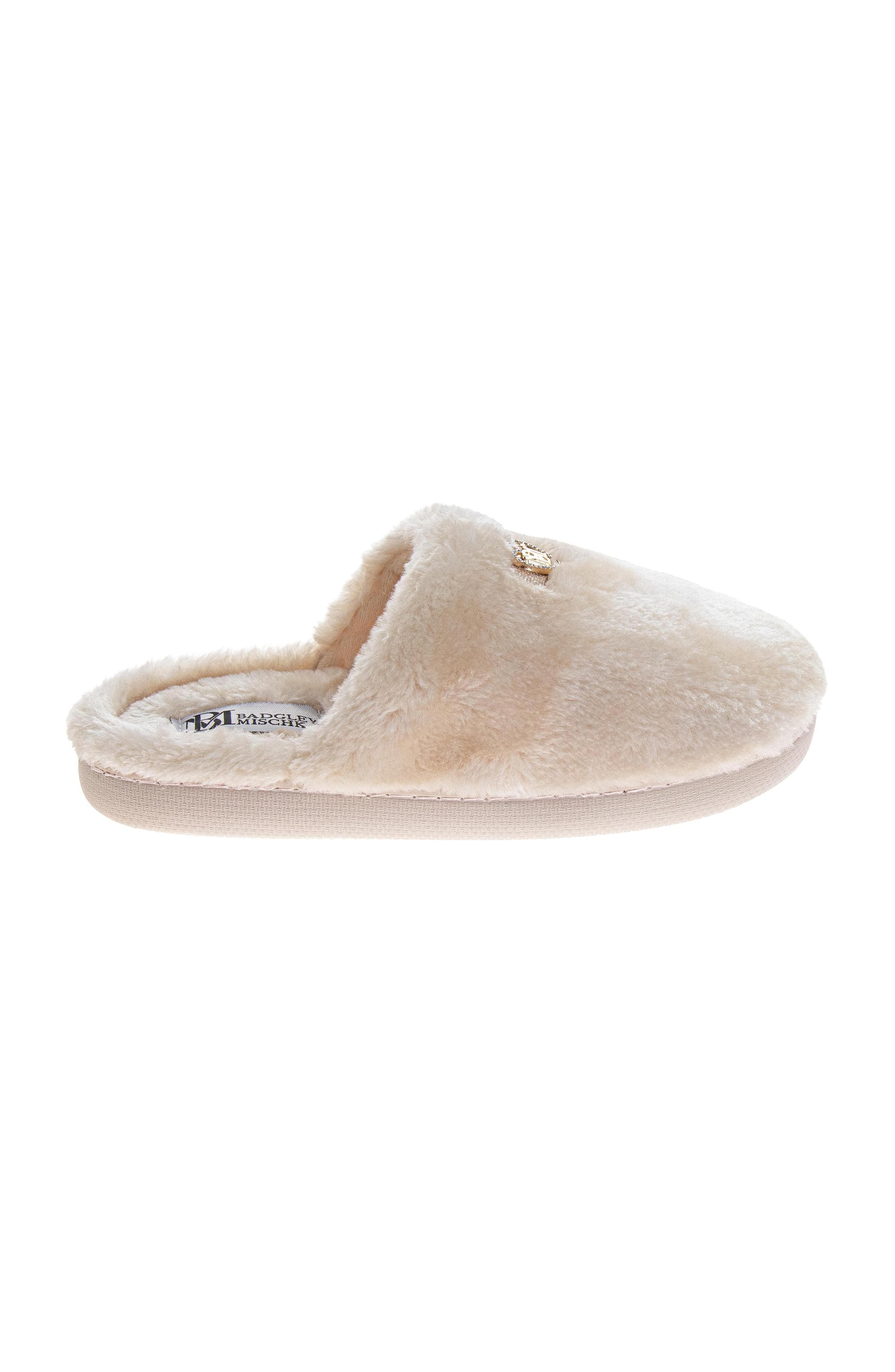 Womens Classic Elegant Slippers, Alternate, color, NUDE