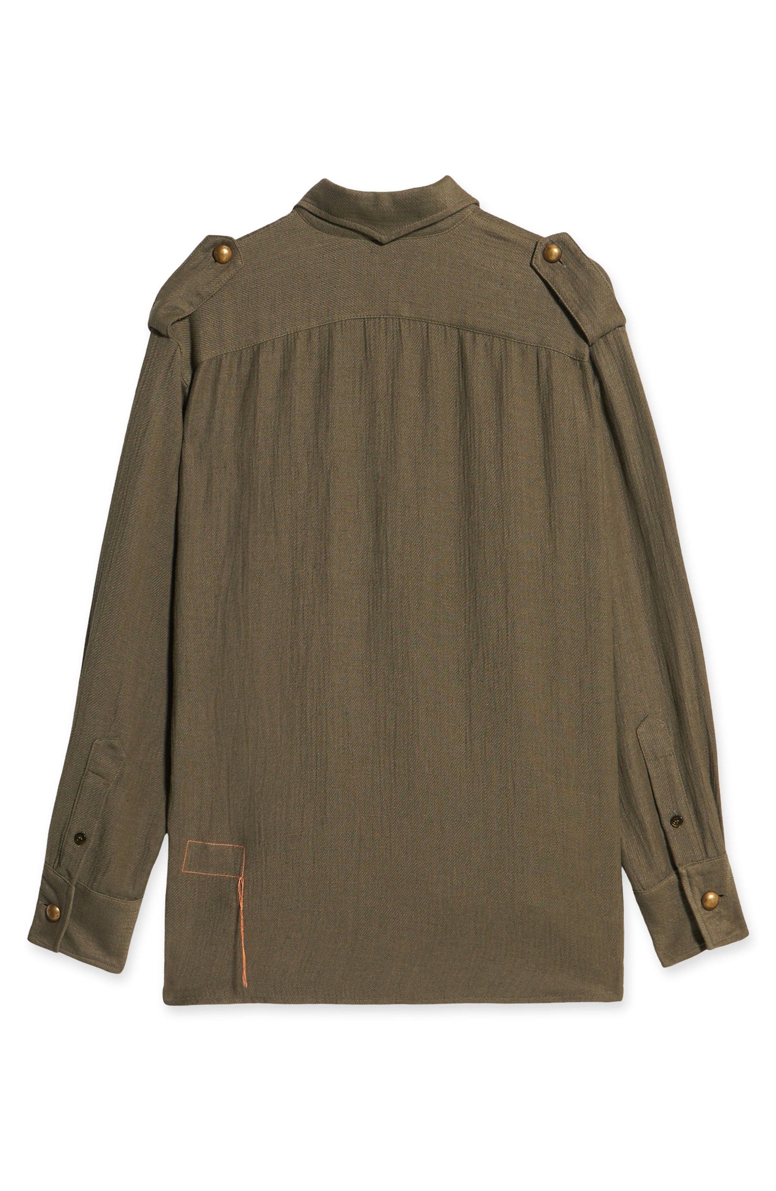 Sahariana Linen Blend Shirt - image 2