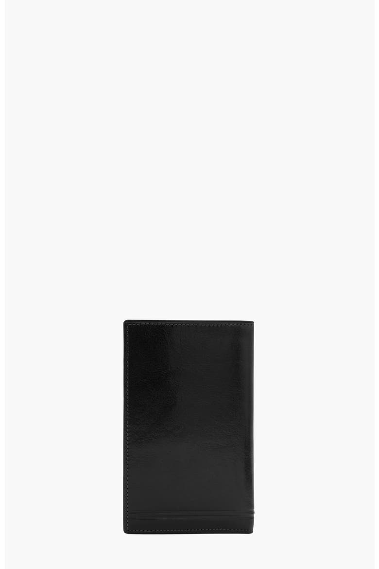 Gentleman Bifold Leather Wallet 556, Alternate, color, Black