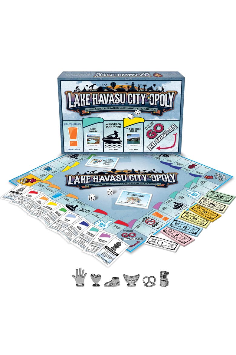 Lake Havasu City Opoly Board Game, Alternate, color, Multicolored