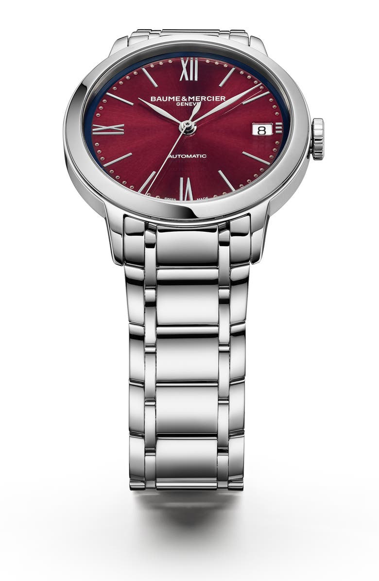 Baume & Mercier Classima 10691 Automatic Bracelet Watch, 34mm, Alternate, color, 