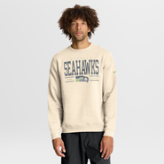 Nike Men's Nike Natural Seattle Seahawks Always Reppin' Club Sweatshirt