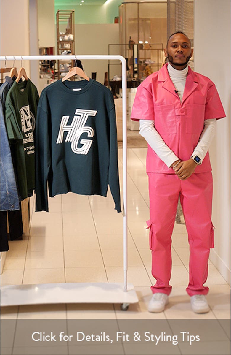 Cotton Terry Sweatshirt, sales video thumbnail