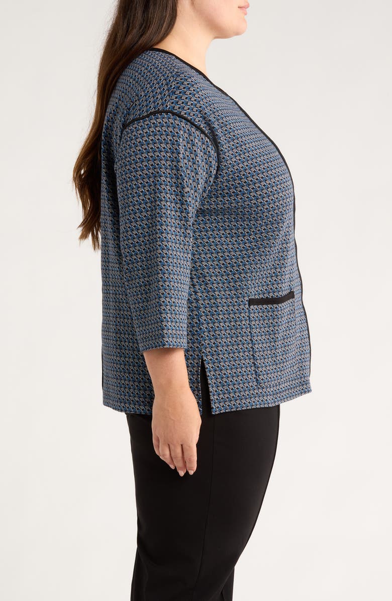 Jones New York Binding Edge Pocket Top, Alternate, color, Jones Black Multi